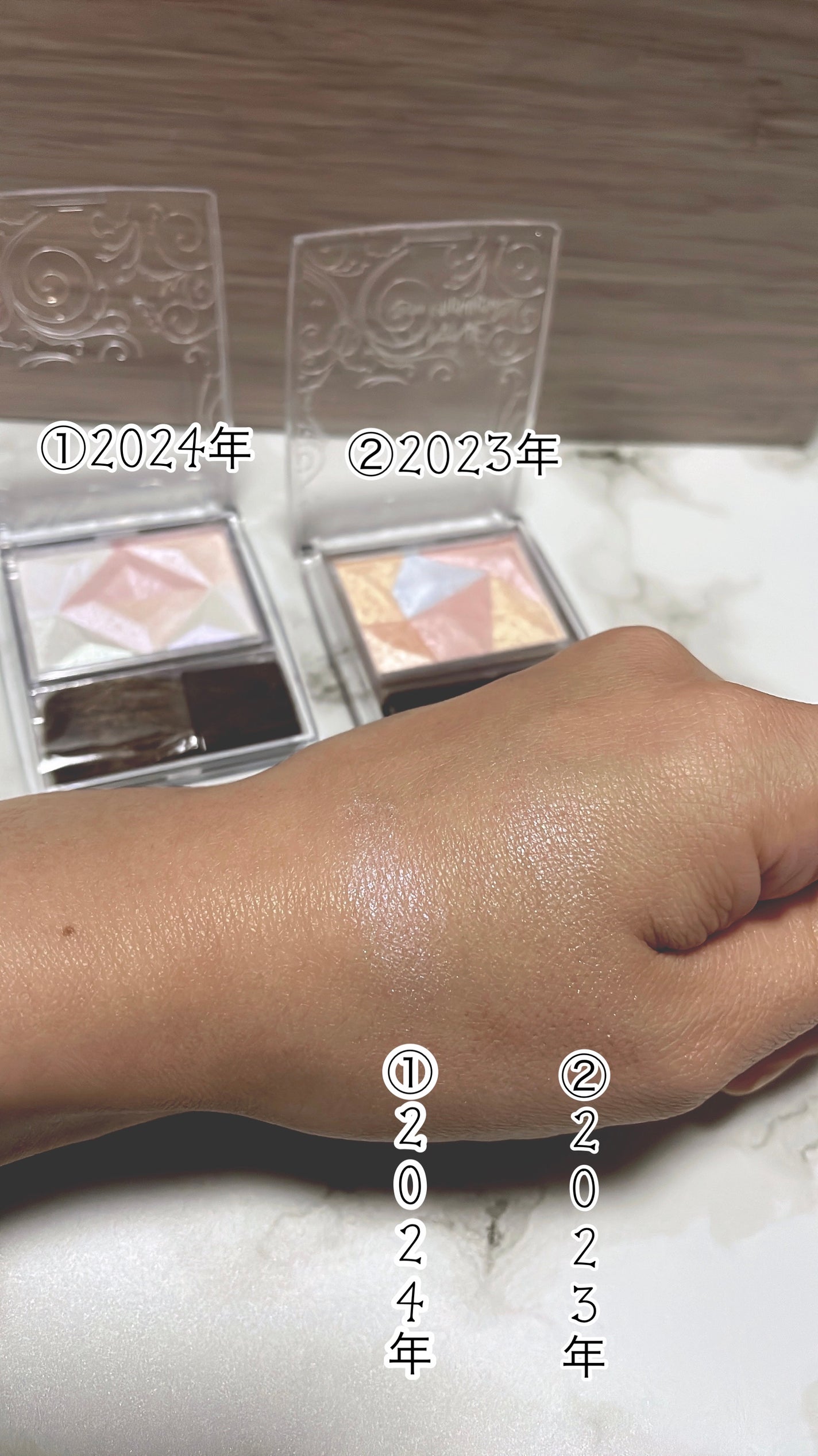 パールグロウハイライト/CEZANNE/ハイライト・シェーディングを使ったクチコミ(4枚目)