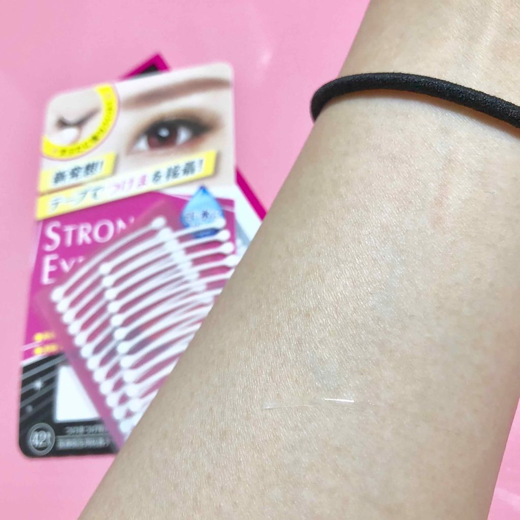 ストロングアイラッシュテープ/STYLE+NOBLE/二重まぶた用アイテムを使ったクチコミ（3枚目）