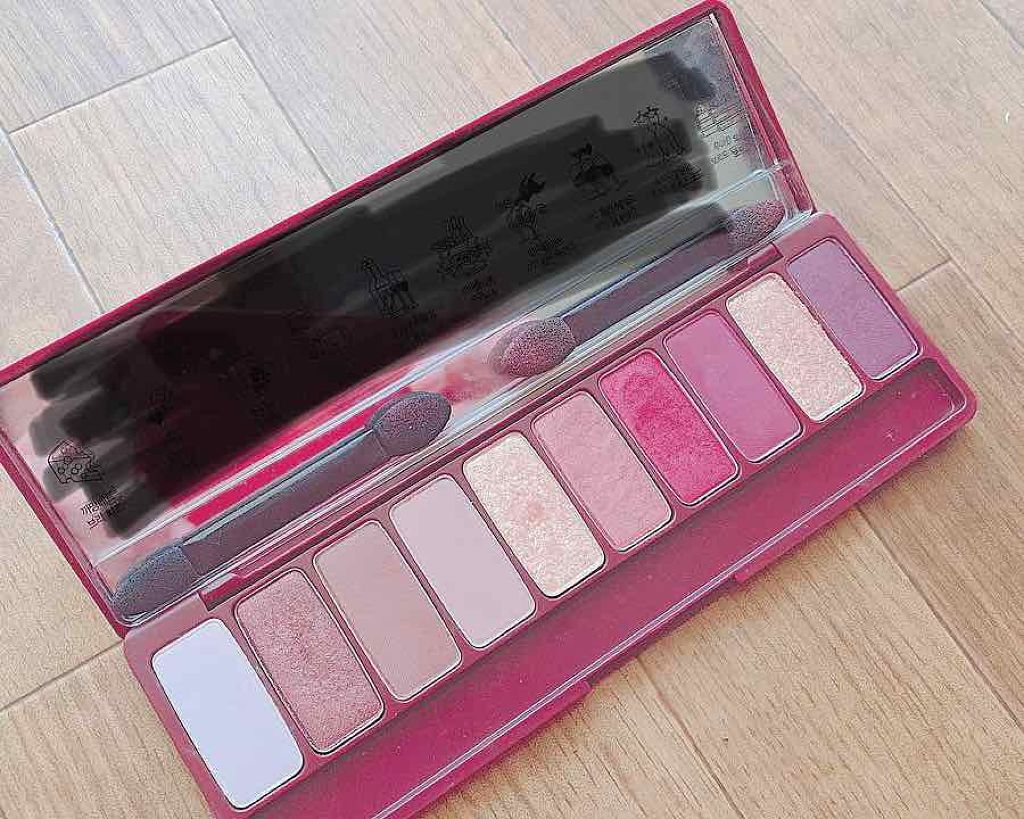 プレイカラー アイシャドウ/ETUDE/アイシャドウパレットを使ったクチコミ（3枚目）