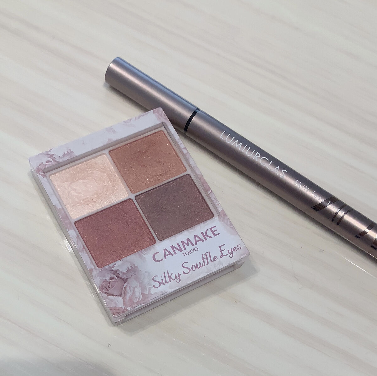 シルキースフレアイズ/キャンメイク/アイシャドウパレットを使ったクチコミ（2枚目）