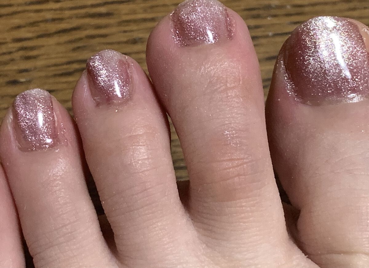 マグネットジェル 07コメット（ギャラクシーシリーズ）/NAILTOWN/ジェルネイルを使ったクチコミ（2枚目）