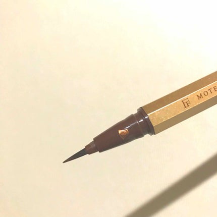 モテライナー リキッド ブラウン/UZU BY FLOWFUSHI/リキッドアイライナーを使ったクチコミ(2枚目)