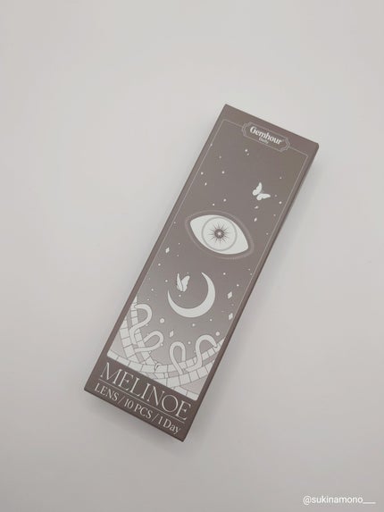 Melinoe 1Day/Gemhour lens/ワンデー(1DAY)カラコンを使ったクチコミ(3枚目)