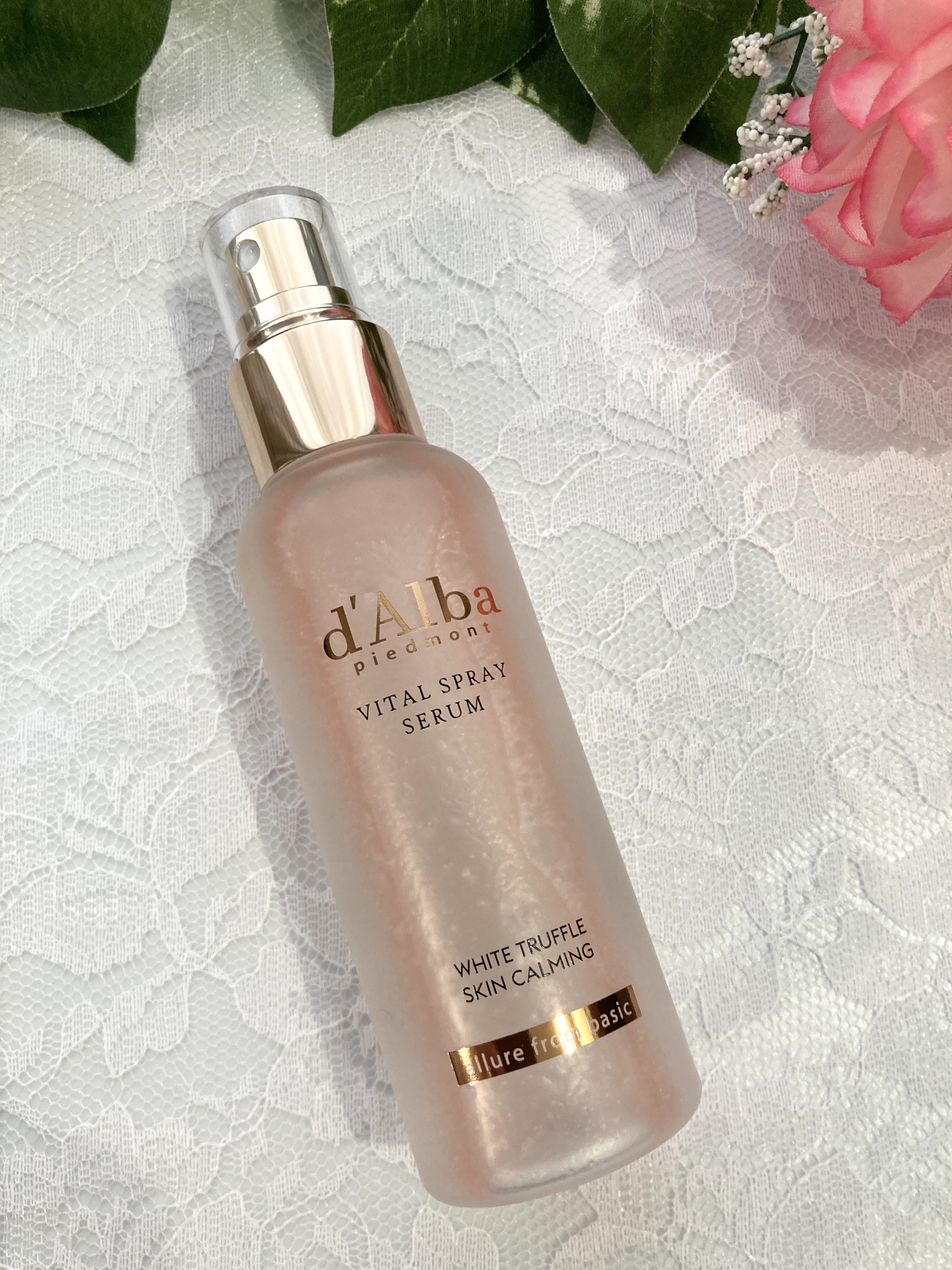 ダルバ ホワイトトリュフバイタルスプレーセラム/ダルバ/ミスト状化粧水を使ったクチコミ（2枚目）