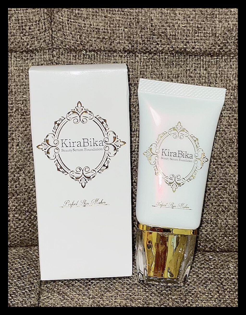 きらびか ビューティーセラムファンデーション/KiraBika/リキッドファンデーションを使ったクチコミ(1枚目)