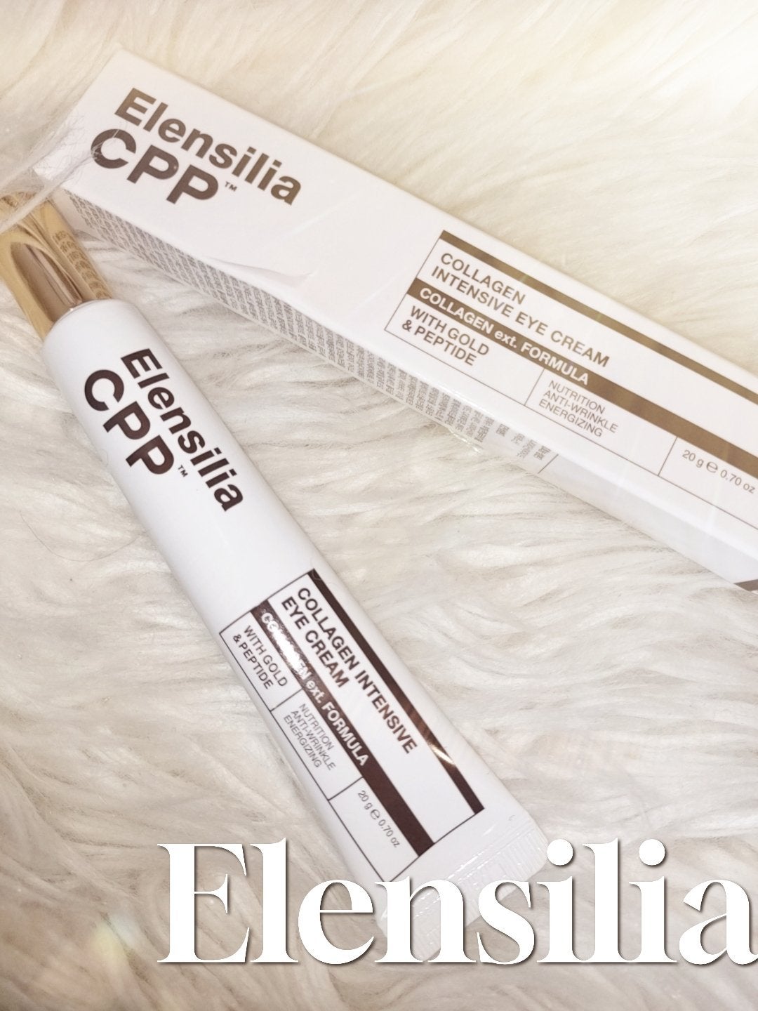 エレンシリア cpp コラーゲン 80 インテンシブ アイクリーム/Elensilia/アイケア・アイクリームを使ったクチコミ(1枚目)