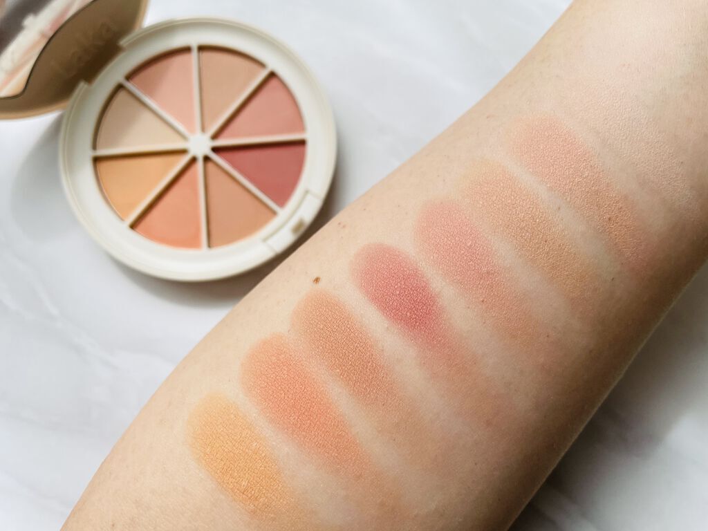 ミドルトーンアイシャドウコレクターパレット/Laka/アイシャドウパレットを使ったクチコミ（2枚目）