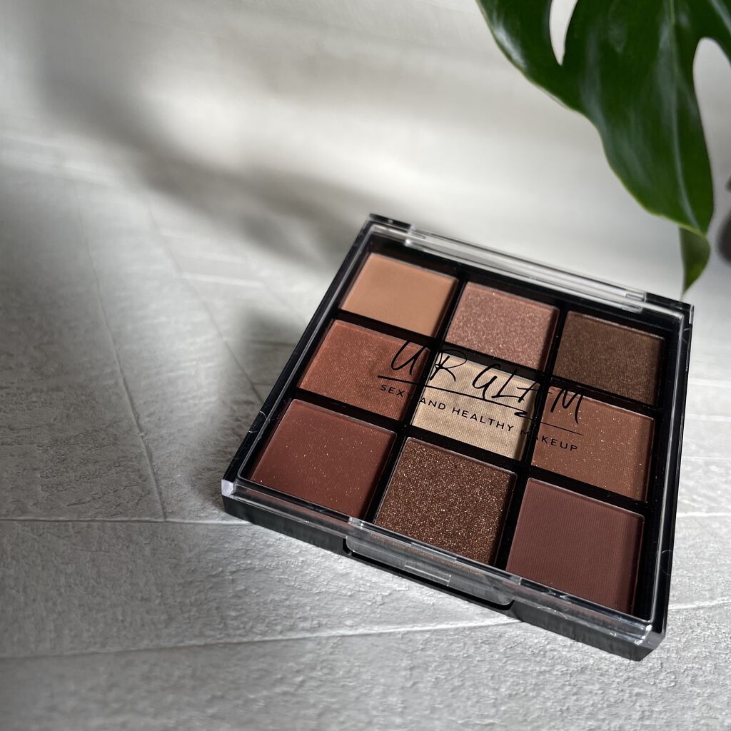 UR GLAM　BLOOMING EYE COLOR PALETTE/U R GLAM/アイシャドウパレットを使ったクチコミ（1枚目）