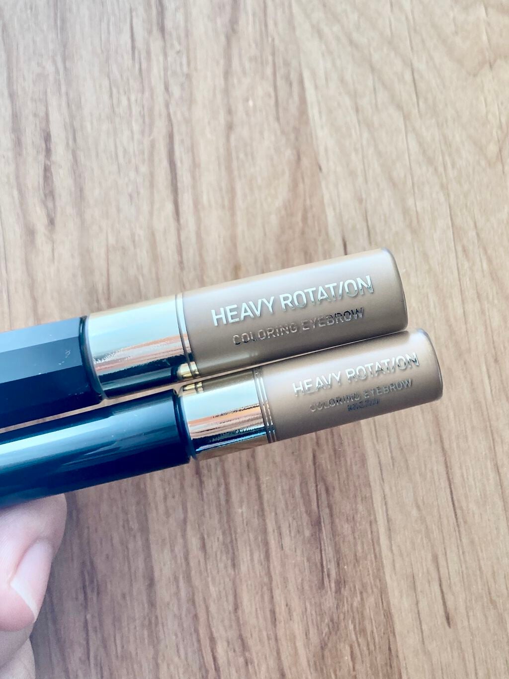 カラーリングアイブロウ/ヘビーローテーション/眉マスカラを使ったクチコミ(3枚目)