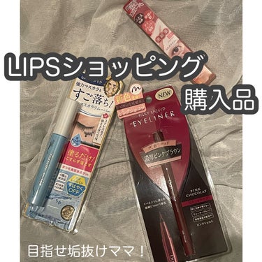 LIPSショッピング購入品紹介🌸


☑️D-UP シルキーリキッドアイライナーWP
　ピンクショコラ

ずぅーーーっと気になってた色！

ピンク系、ピンクブラウン系のアイシャドウをよく使うので、絶対合