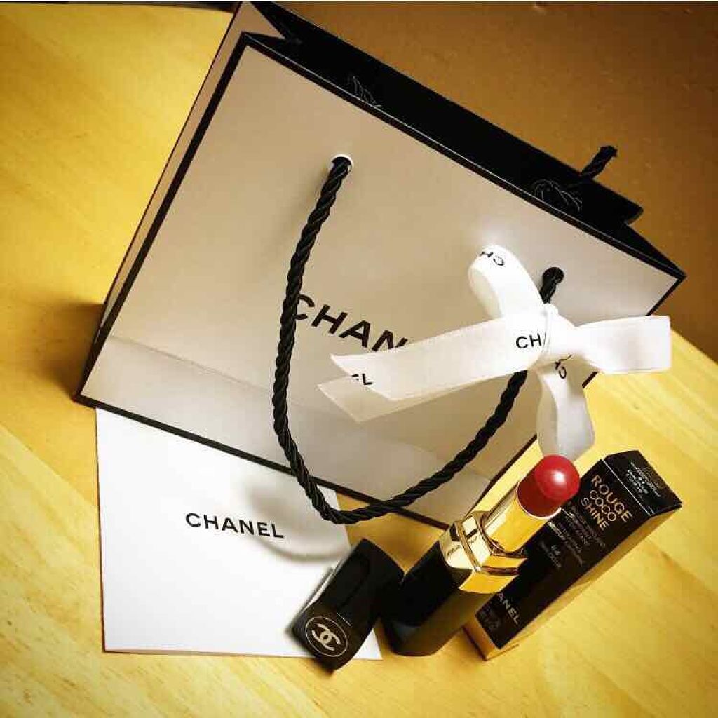 ルージュ ココ シャイン/CHANEL/口紅を使ったクチコミ（1枚目）