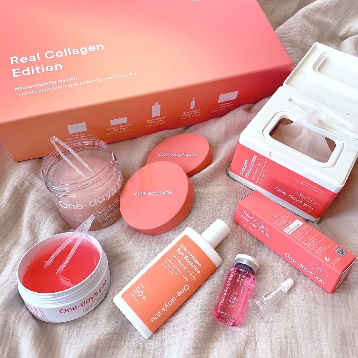 コラーゲンハイドロゲルアイパッチ/One-day's you/アイケア・アイクリームを使ったクチコミ（1枚目）