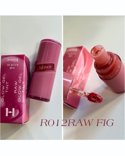 ロウグロウジェルティント/hince/リップティントを使ったクチコミ(2枚目)