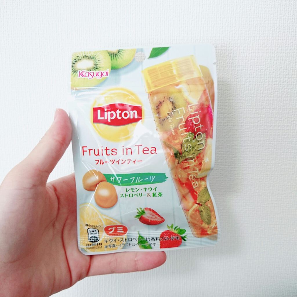 リプトンフルーツインティーグミ サワーフルーツ/リプトン/食品を使ったクチコミ（1枚目）