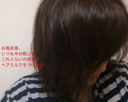 ヘアメンテナンスエマルジョン/プロカリテ/ヘアミルクを使ったクチコミ(3枚目)