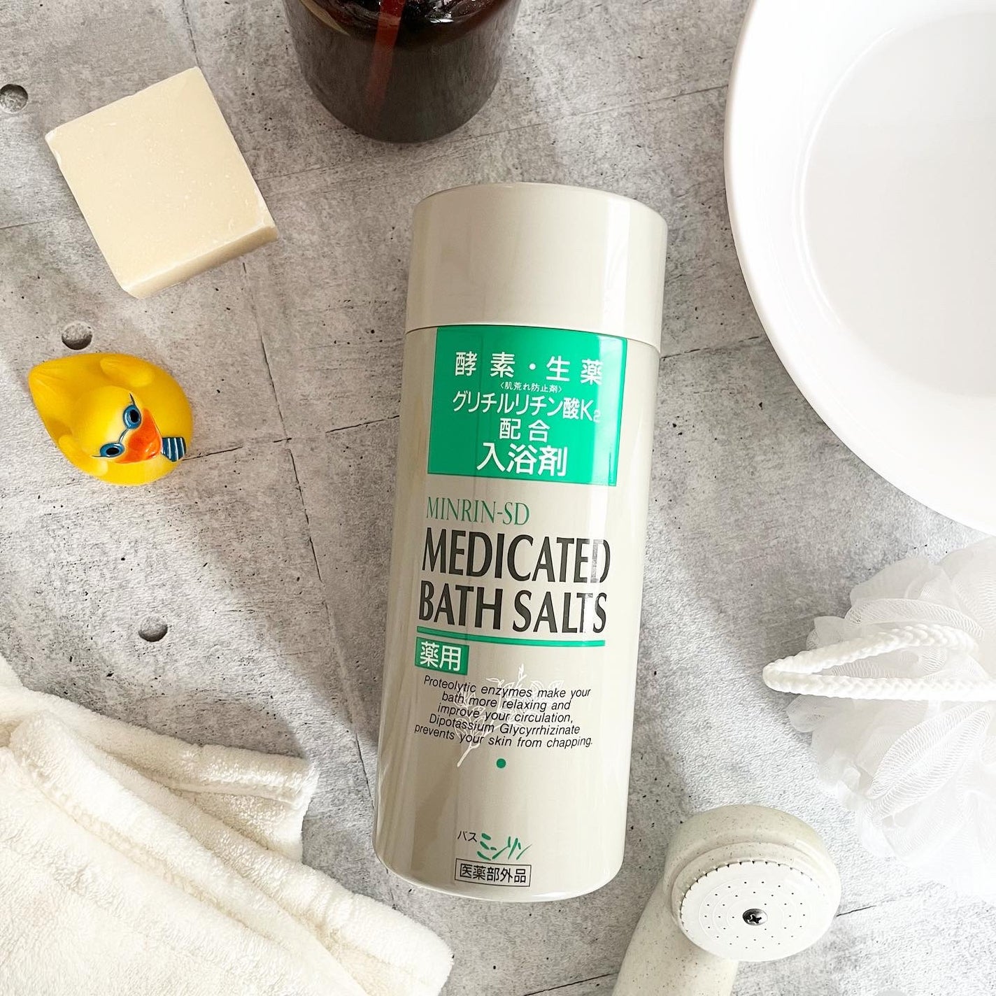 薬用 バス ミンリンSD/関西酵素/生薬系入浴剤を使ったクチコミ(1枚目)