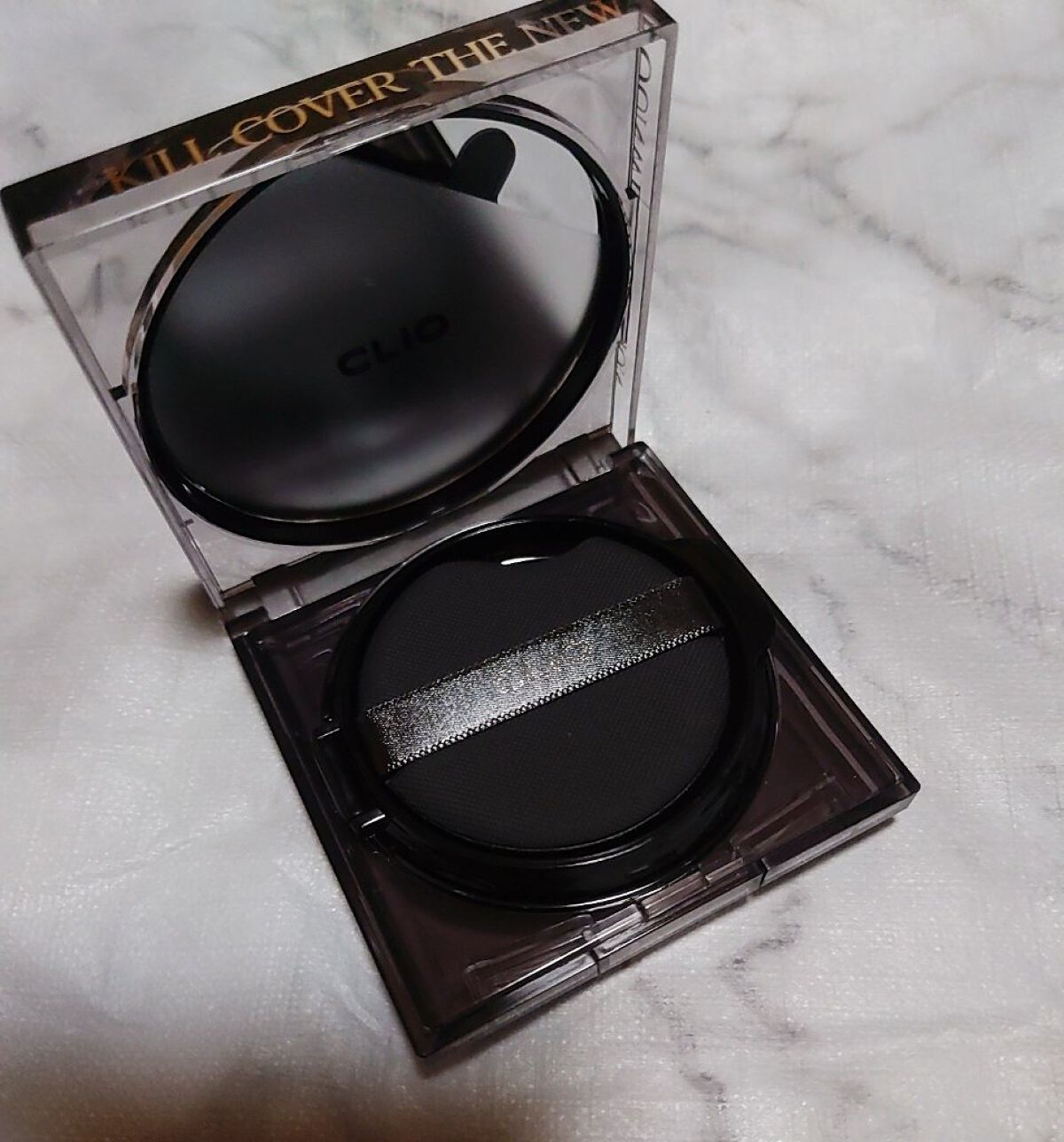 キル カバー ザ ニュー ファンウェア クッション 3.5 VANILLA/CLIO/クッションファンデーションを使ったクチコミ（2枚目）