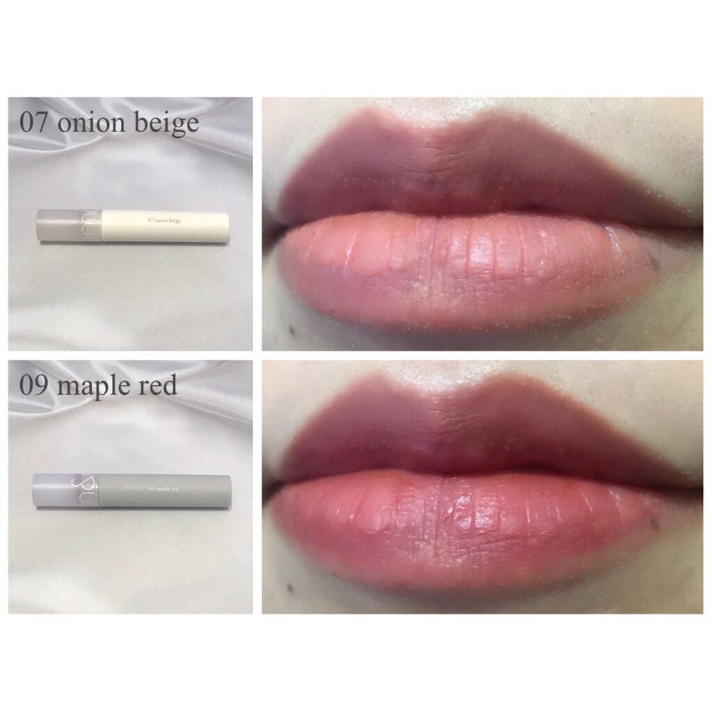 グラスティングウォーターティント 韓服エディション/rom&nd/リップティントを使ったクチコミ(4枚目)