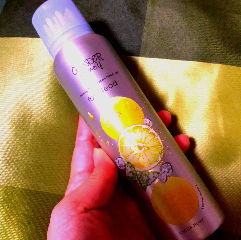 ワンダーハニー フローズンヘッドジェット シトラスソルベ/VECUA Honey/頭皮ローションを使ったクチコミ（1枚目）