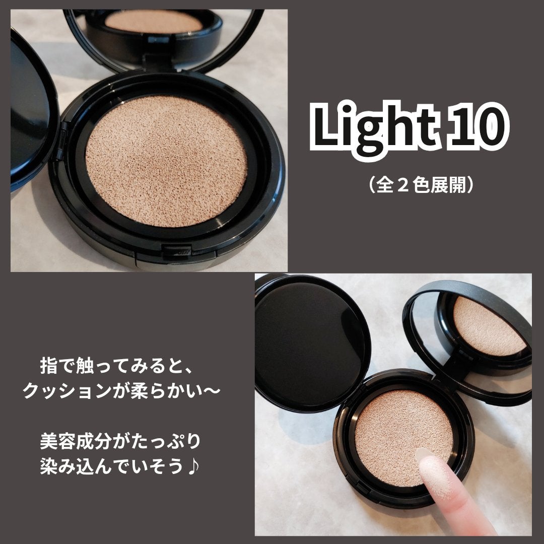 ベルベットジュエルクッション/BIVABOO/クッションファンデーションを使ったクチコミ(3枚目)