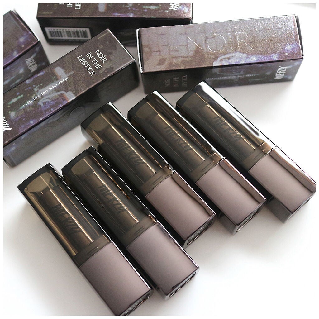 ノワール イン ザ リップスティック/MERZY/口紅を使ったクチコミ(5枚目)