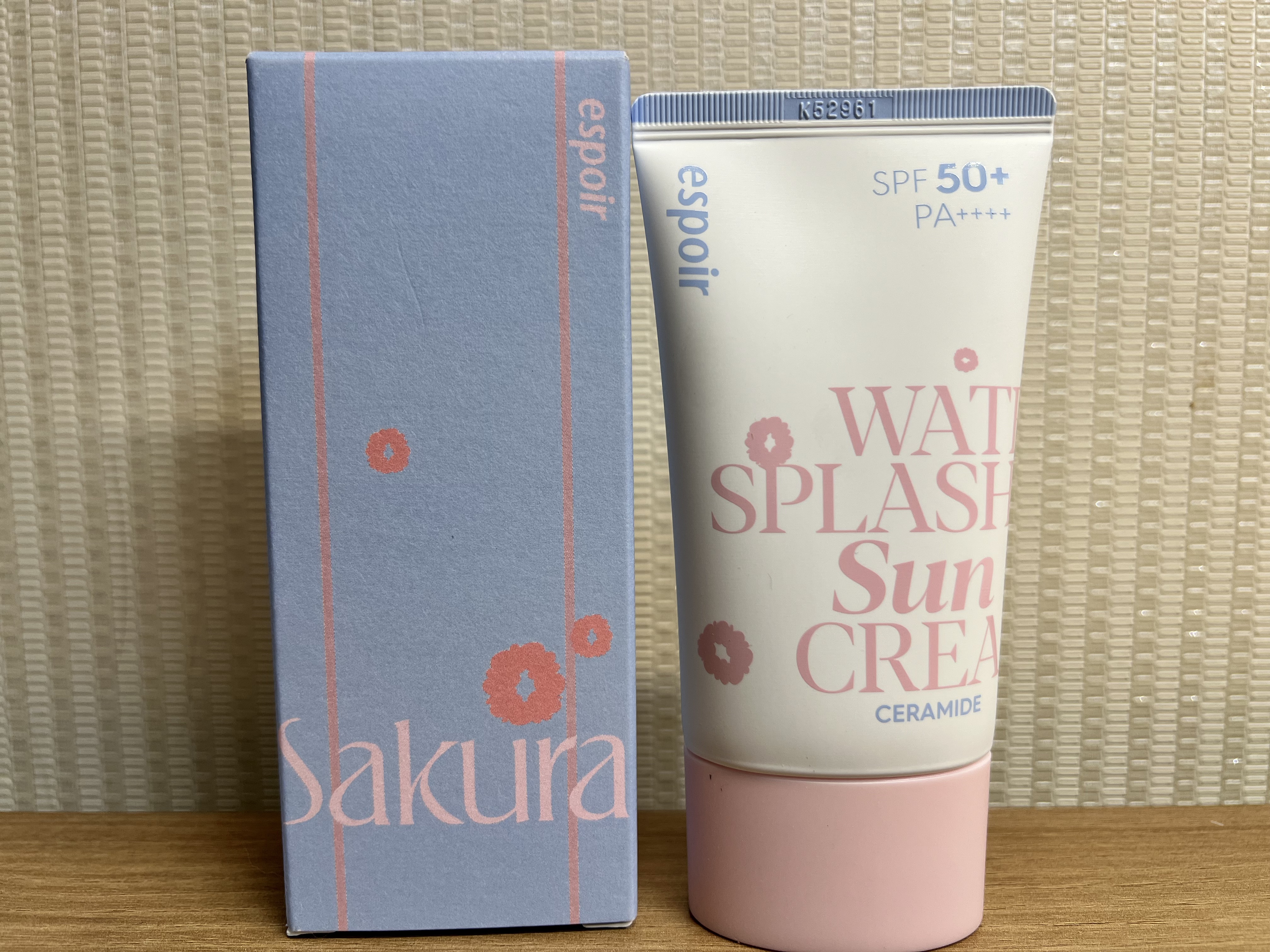 ウォータースプラッシュサンクリーム セラミド/espoir/日焼け止めクリームを使ったクチコミ（1枚目）