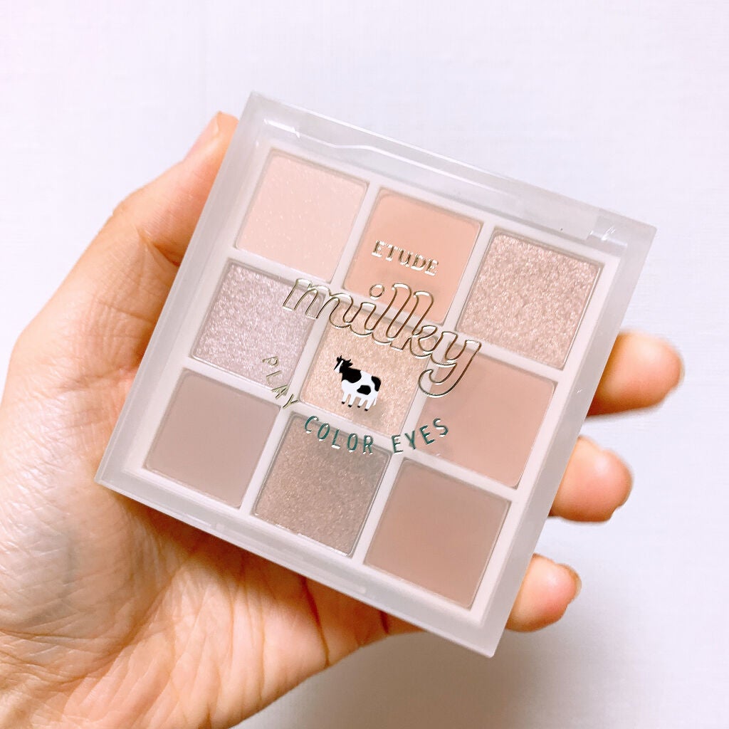 プレイカラーアイズ ≪ミルキーコレクション≫/ETUDE/アイシャドウパレットを使ったクチコミ(1枚目)