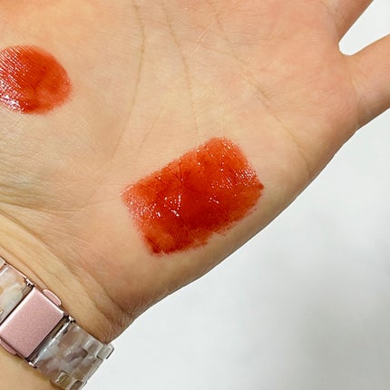 ジューシーラスティングティント/rom&nd/リップティントを使ったクチコミ(6枚目)