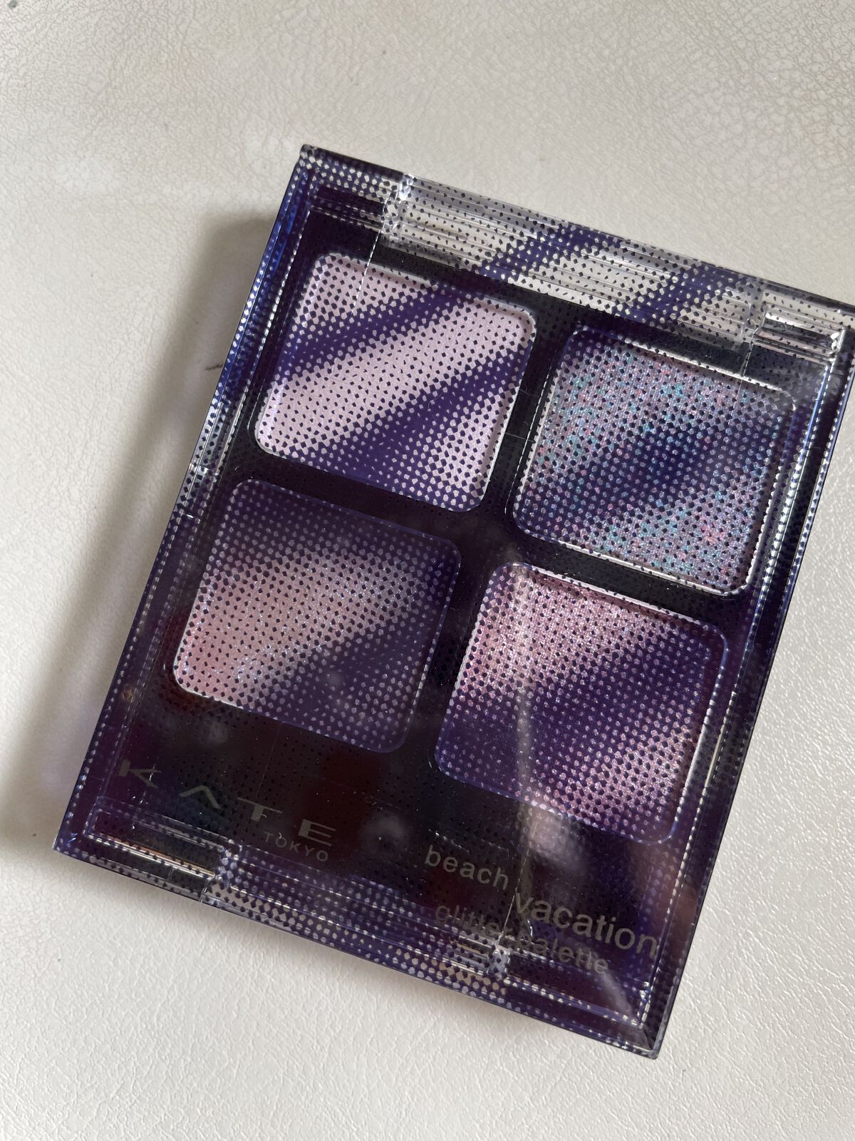 ビーチバカンスグリッターパレット/KATE/アイシャドウパレットを使ったクチコミ（2枚目）