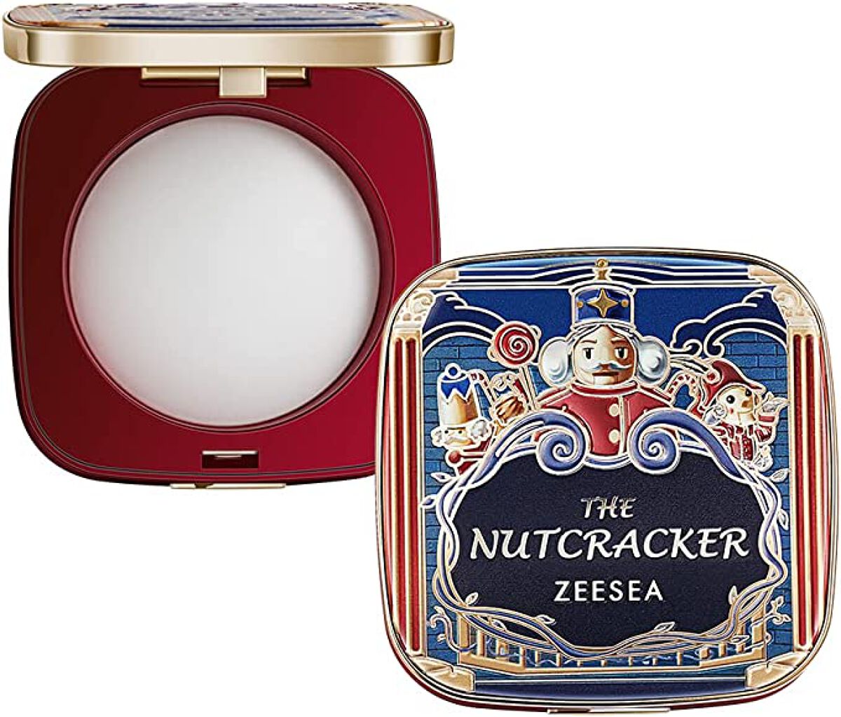 ZEESEA くるみ割り人形「ゼロ」粉感シルキーコンパクトパウダー 02 ラディアント