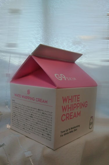 WHITE WHIPPING CREAM(ウユクリーム)/G9SKIN/化粧下地を使ったクチコミ（1枚目）