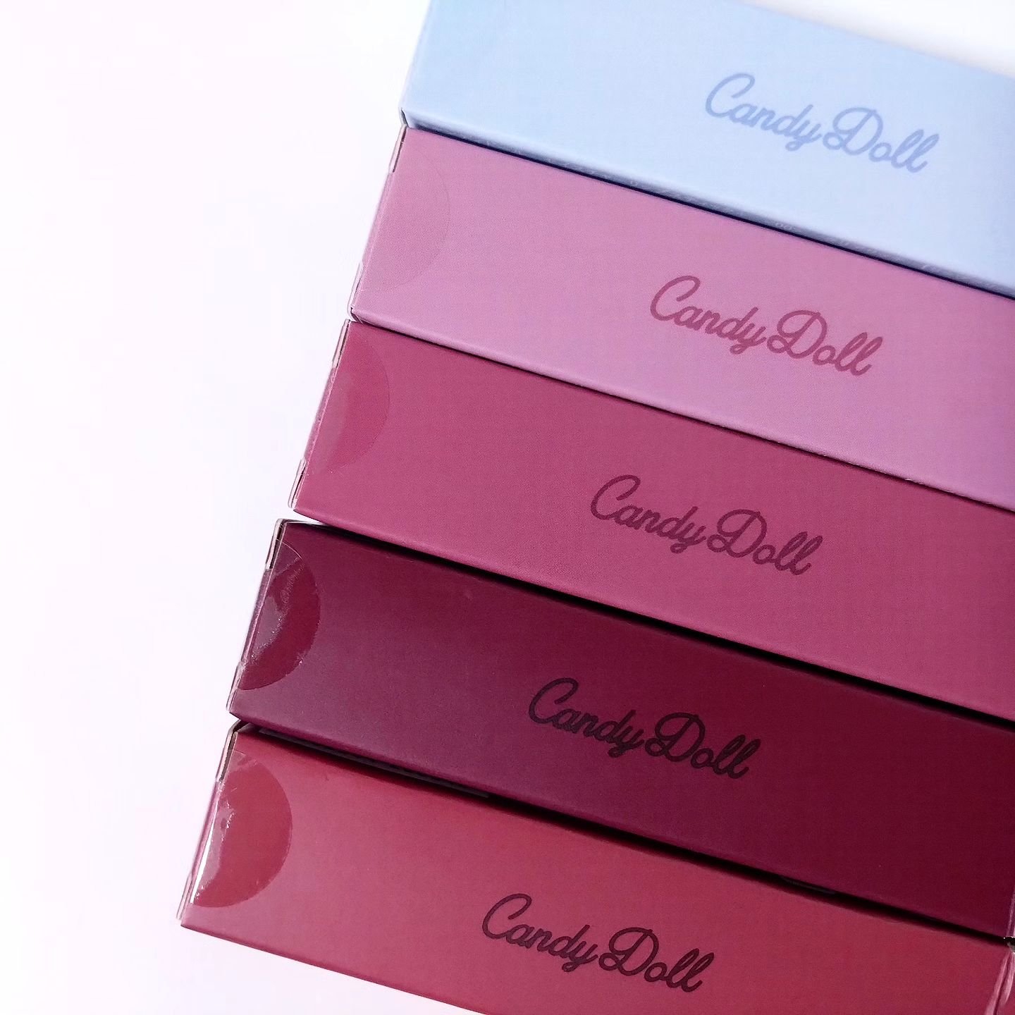 モイスチャーリップスティック 07 クランベリーグロウ/CandyDoll/口紅を使ったクチコミ（3枚目）