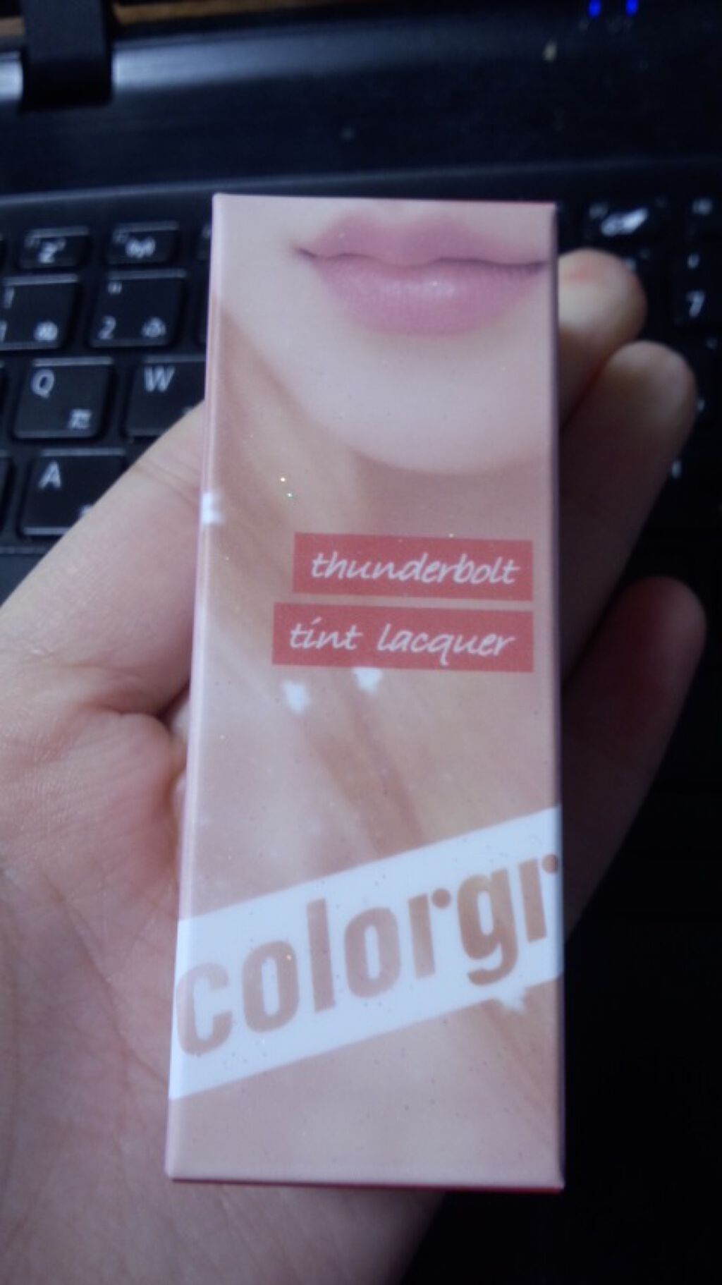 サンダーボルト ティントラッカー/Colorgram/リップティントを使ったクチコミ（1枚目）