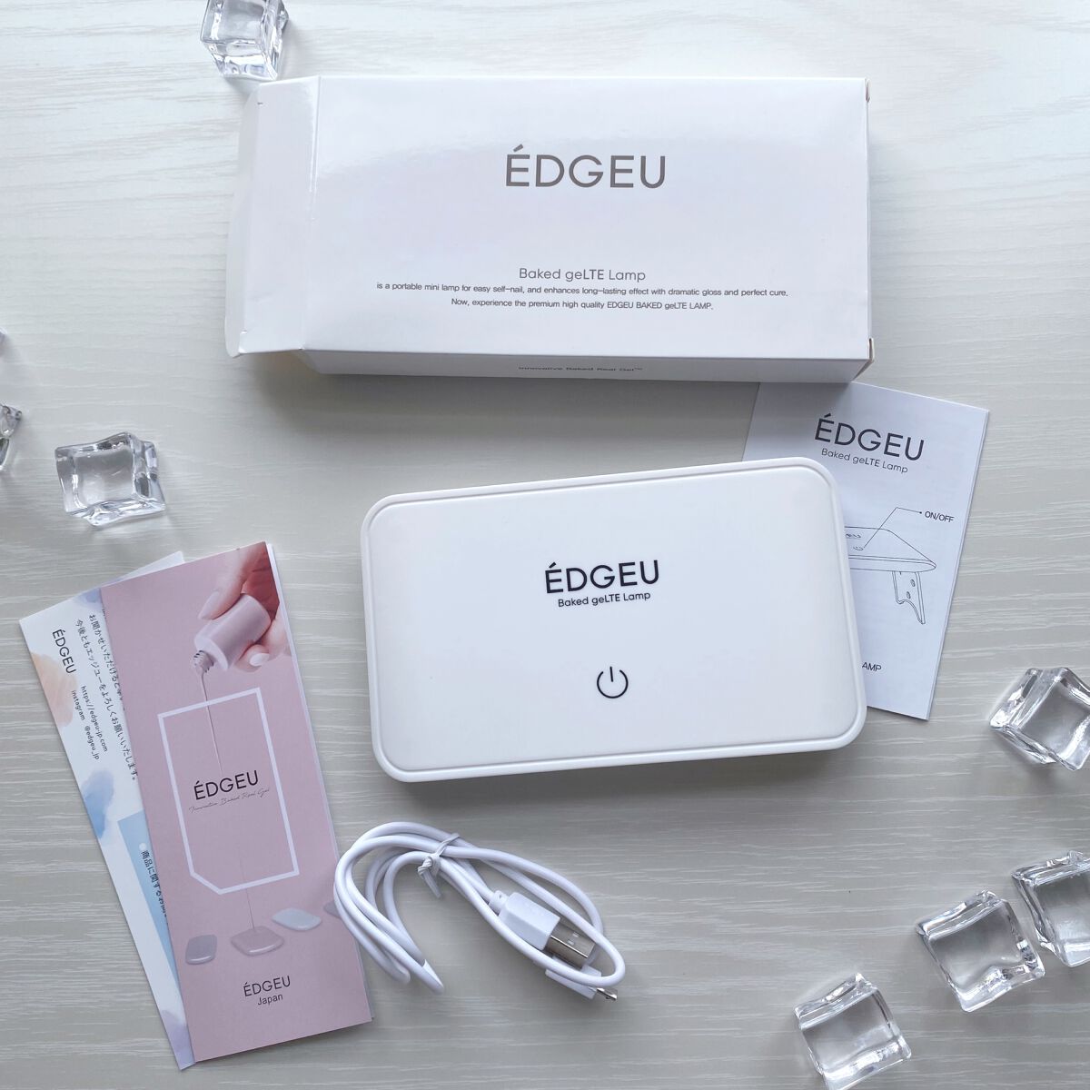 ÉDGEU Baked geLTE Lamp 　LED ジェルランプ/EDGEU/ネイル用品を使ったクチコミ（3枚目）