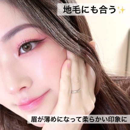 カラーリングアイブロウ/ヘビーローテーション/眉マスカラを使ったクチコミ(3枚目)