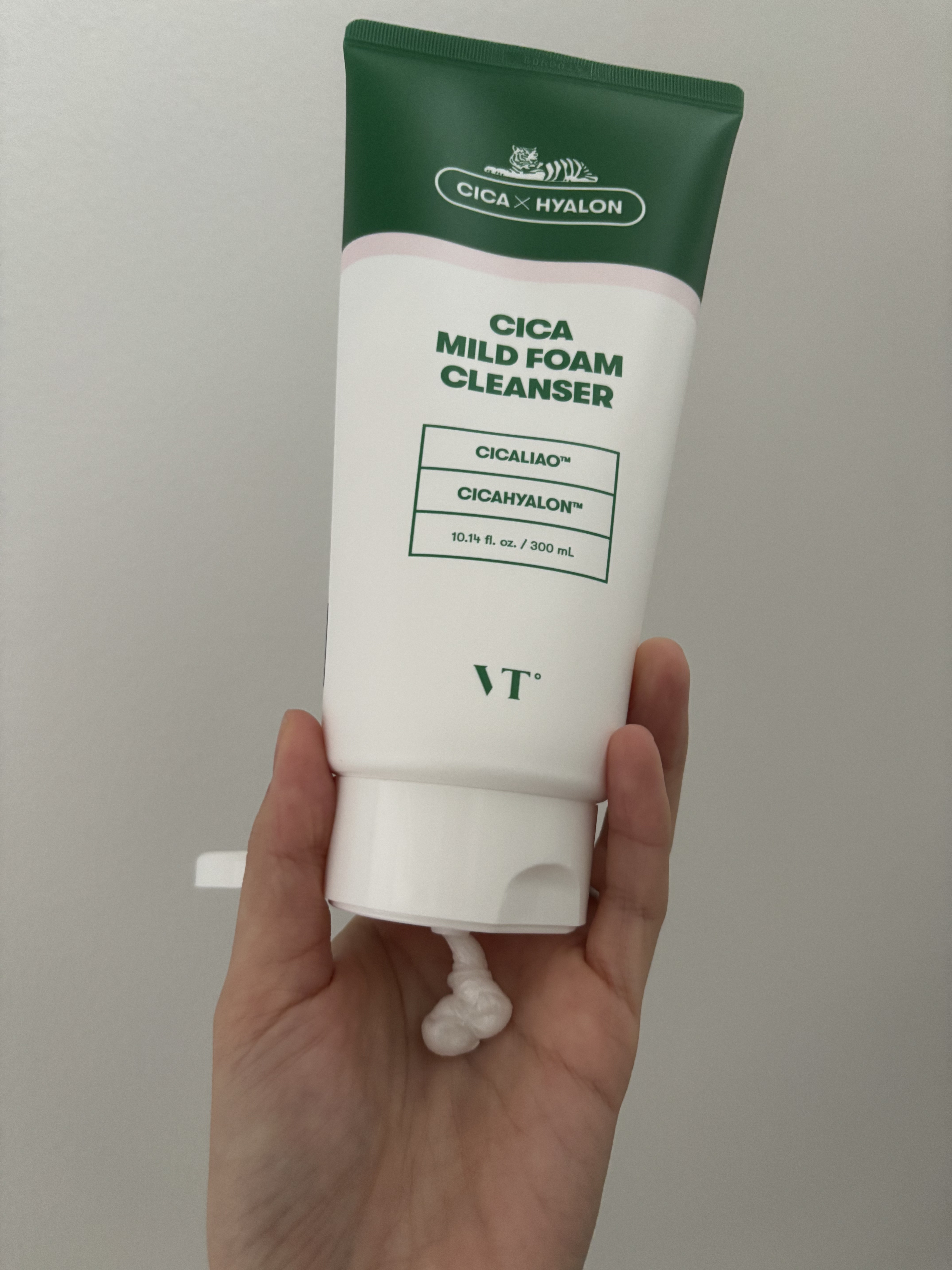 CICA マイルドフォームクレンザー/VT/洗顔フォームを使ったクチコミ（3枚目）