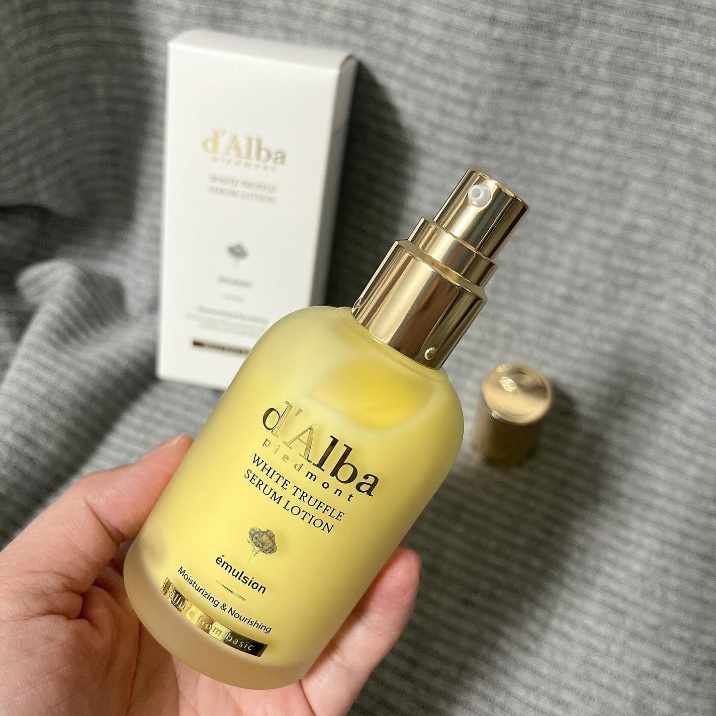 モイスチャーライジングセラムローション/ダルバ/乳液を使ったクチコミ(4枚目)