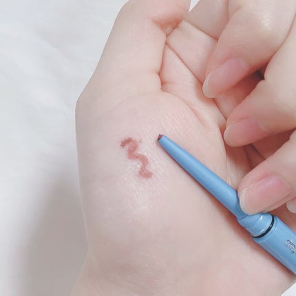 「密着アイライナー」極細クリームペンシル バーガンディーブラウン(限定色)/デジャヴュ/ペンシルアイライナーを使ったクチコミ(3枚目)