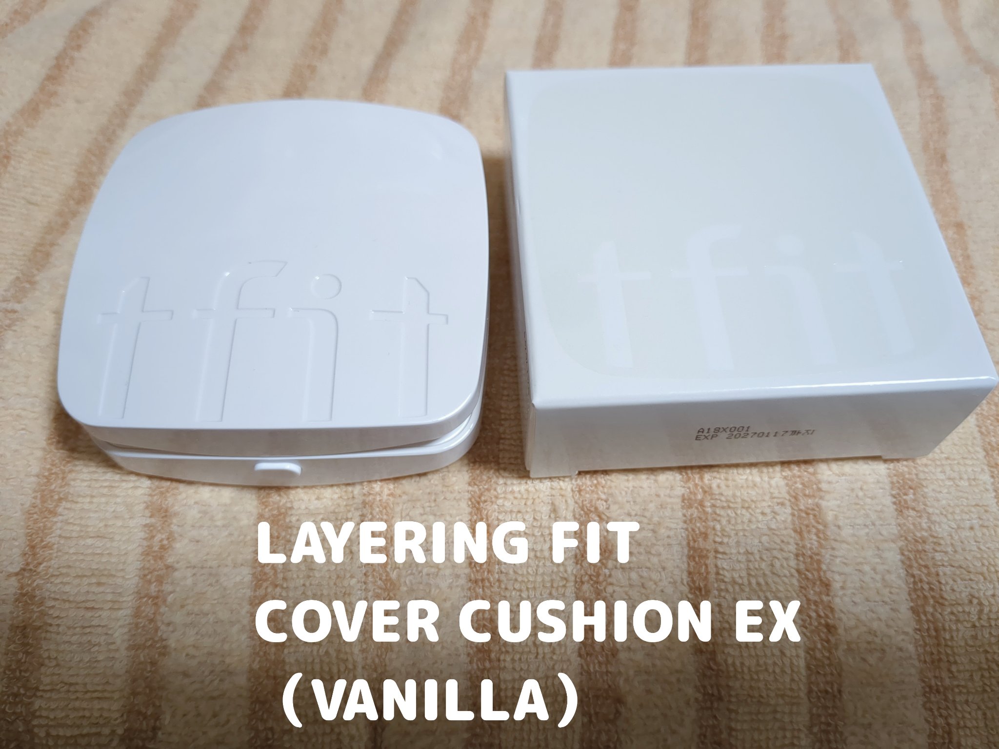 レイヤリングフィットカバークッションEX/TFIT/クッションファンデーションを使ったクチコミ（1枚目）