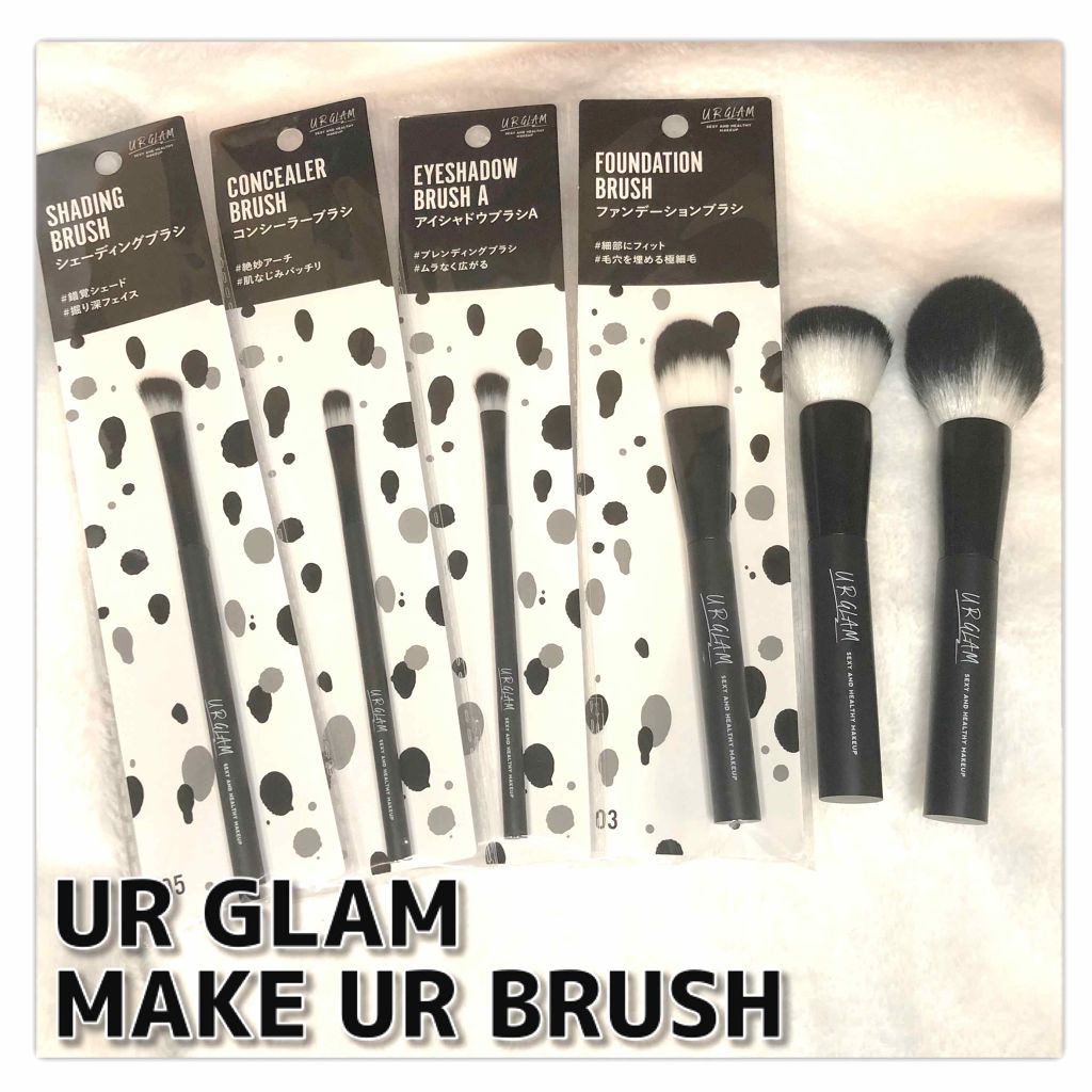 UR GLAM CHEEK BRUSH/U R GLAM/メイクブラシを使ったクチコミ(1枚目)