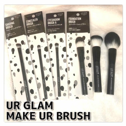UR GLAM POWDER BRUSH/U R GLAM/メイクブラシを使ったクチコミ(1枚目)