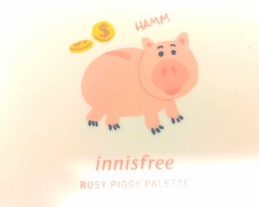 ROSY PIGGY PALATTE/innisfree/パウダーアイシャドウを使ったクチコミ（4枚目）