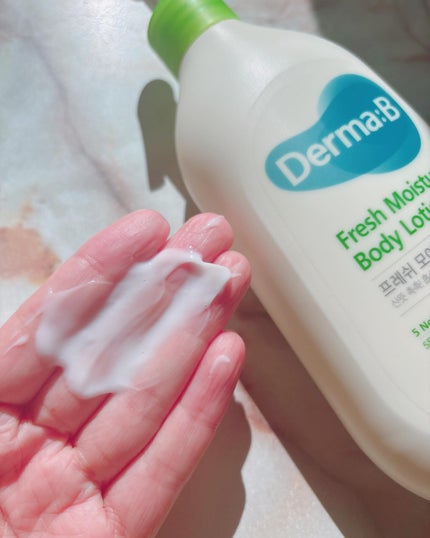 フレッシュモイスチャーボディローション/Derma:B/ボディローションを使ったクチコミ(3枚目)