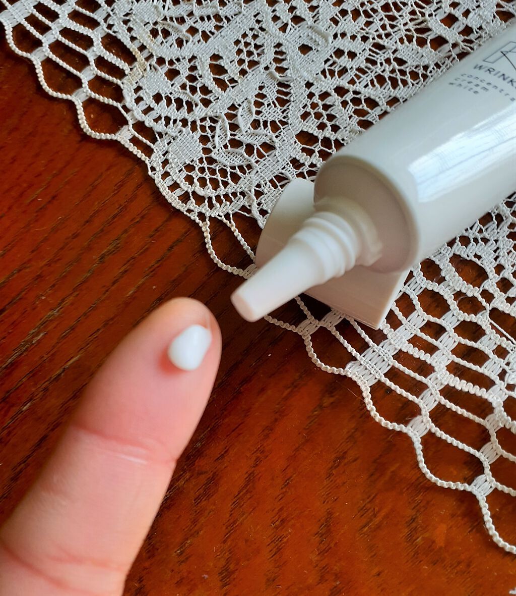 薬用コンセントレートクリーム　ホワイト/サナ　リンクルターン/フェイスクリームを使ったクチコミ（3枚目）