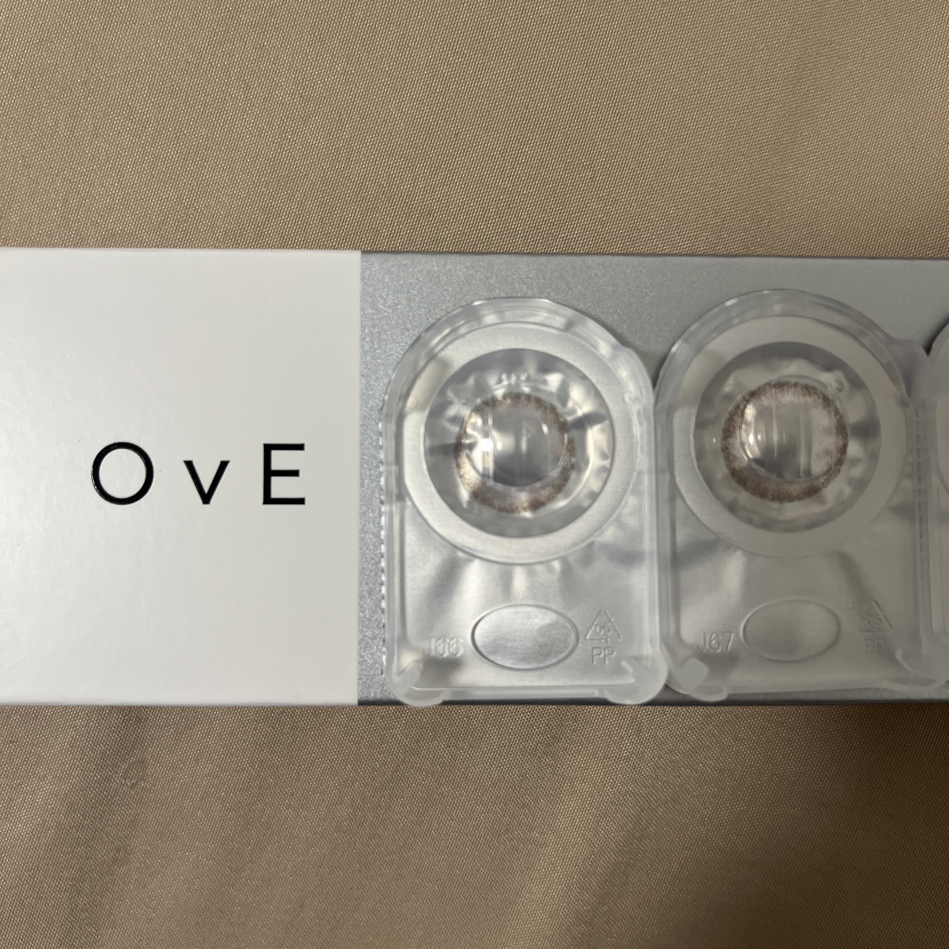 OvE（オヴィ） 1day OvE８/OvE/ワンデー（１DAY）カラコンを使ったクチコミ（1枚目）