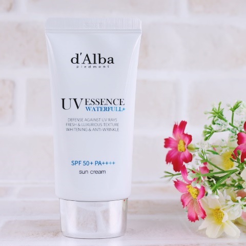 ダルバ ウォータフル エッセンス サンクリーム/ダルバ/日焼け止めクリームを使ったクチコミ（1枚目）