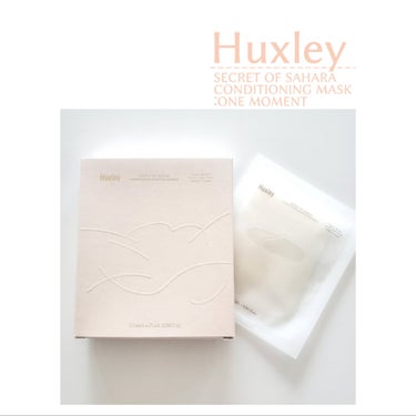 Huxley コンディショニングマスク； ワンモーメントのクチコミ「【#PR】＼コエタスのモニターキャンペーンでいただきました☺︎／

#Huxley 様より #.....」（1枚目）