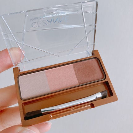 ノーズ&アイブロウパウダー/CEZANNE/パウダーアイブロウを使ったクチコミ(2枚目)