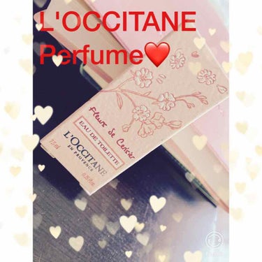 私の好きな香水の中の1つ･･･L'OCCITANE Perfumeがあります🥰
それぞれ四季に合わせたり、気分によって香りを変えたり……皆さんもたくさん持ってると思うのですが🤗

香りは、 チェリーブロ