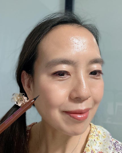 お化粧ふでぺん 目元用 軟筆/くれ竹 /リキッドアイライナーを使ったクチコミ(7枚目)